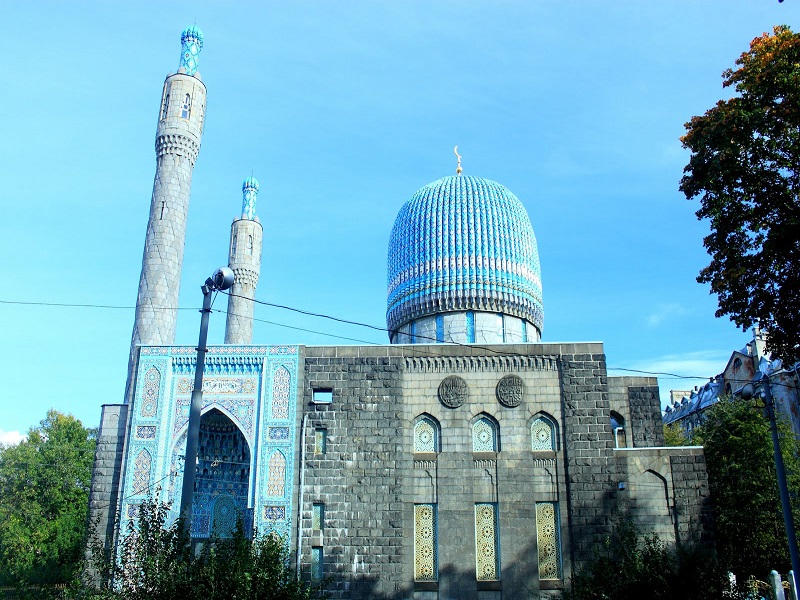 Rusia, Blue Mosque St Petersburg