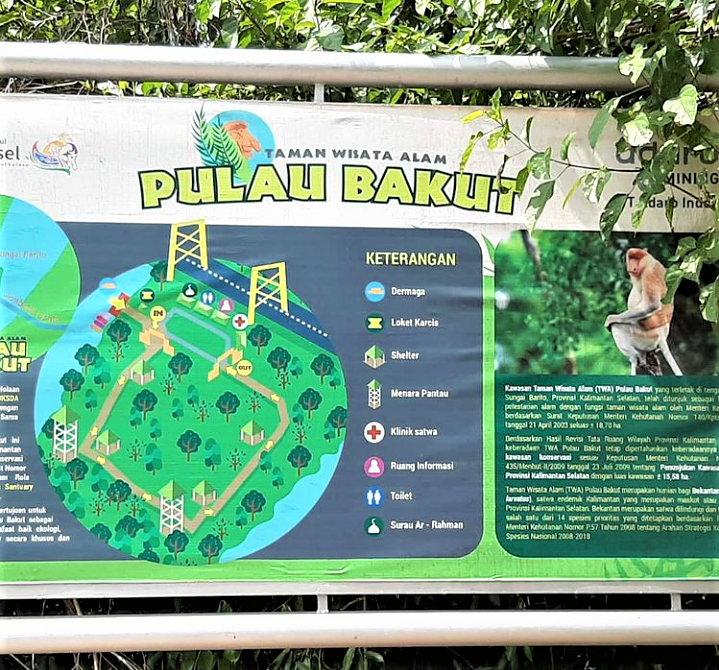 Mengenal Taman Wisata Alam Pulau Bakut, Banjarmasin