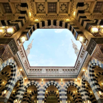 Madinah, Masjid Nabawi – Kubah terbuka