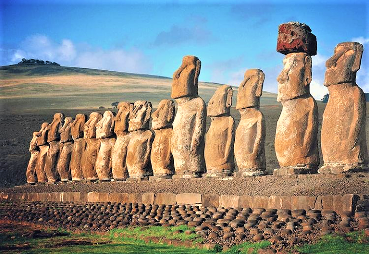 Misteri Moai di Pulau Paskah, Chili