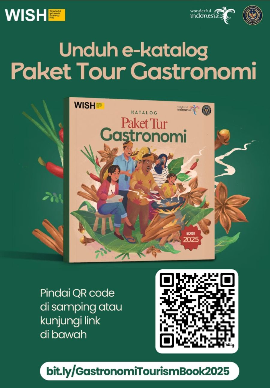 Kemenpar Rilis Katalog ‘Paket Tur Gastronomi’, Sajikan 15 Paket Terkurasi WISH 2025