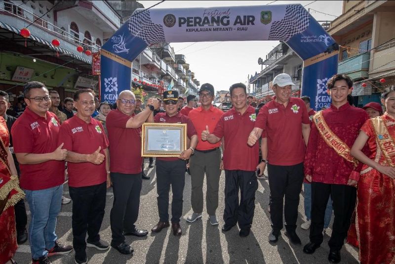 Uniknya Festival Perang Air Kepulauan Meranti, Masuk KEN 2026
