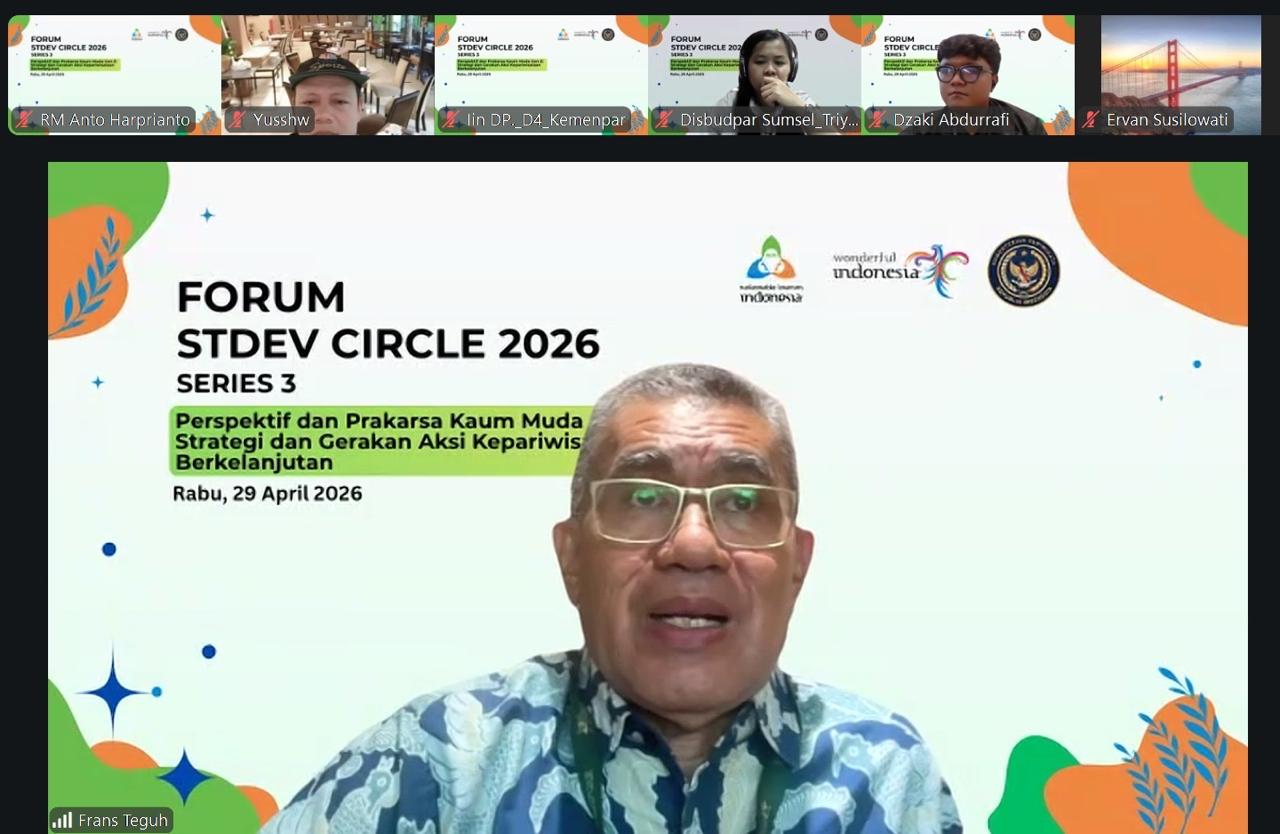 “Generasi Muda Bukan Penonton, Tapi Penggerak Pariwisata!”